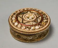 Round Snuff Box, c. 1800-30. Creator: Unknown