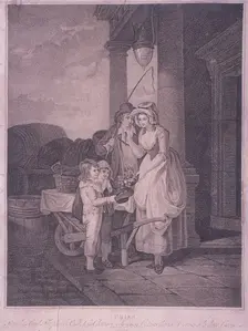 Round & Sound Fivepence a Pound Duke Cherries Cries of London, 1795. Artist: Antoine Cardon