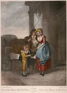 Round & Sound Fivepence a Pound Duke Cherries Cries of London, c1870. Artist: Anon