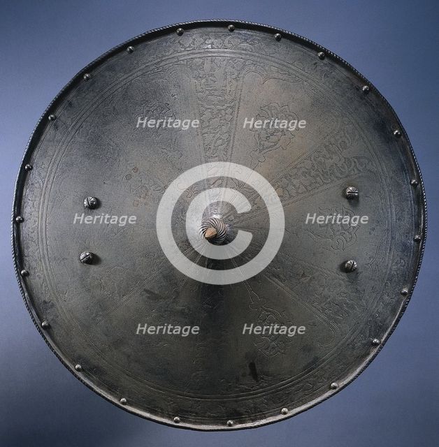 Round Shield (Rondache), c. 1550-1600. Creator: Unknown.