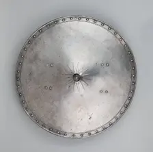 Round Shield (Rondache), Western Europe, about 1625. Creator: Pierre du Coudroy