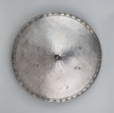 Round Shield (Rondache), Western Europe, about 1625. Creator: Pierre du Coudroy