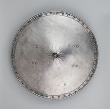 Round Shield (Rondache), Western Europe, about 1625. Creator: Pierre du Coudroy