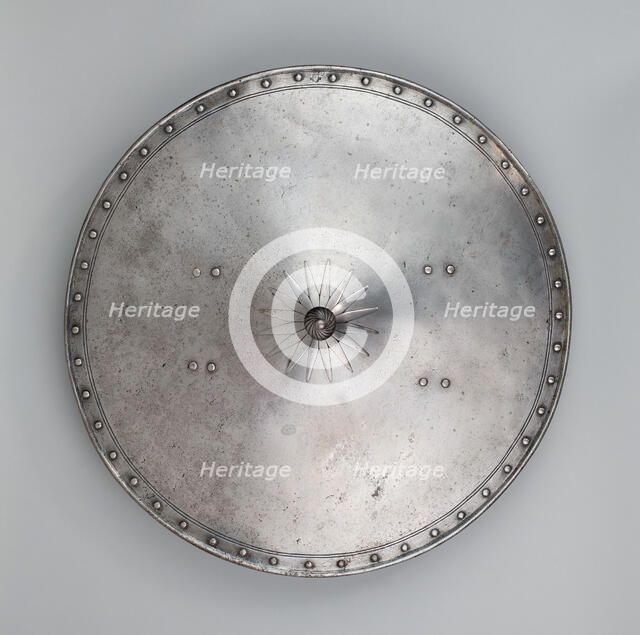 Round Shield (Rondache), Western Europe, about 1625. Creator: Pierre du Coudroy.