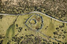Round Pound, part of the the Kestor Settlement, the remains of an Iron Age settlement on..., 2025. Creator: Damian Grady