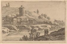 Round Tower near the Tiber. Creator: Herman van Swanevelt