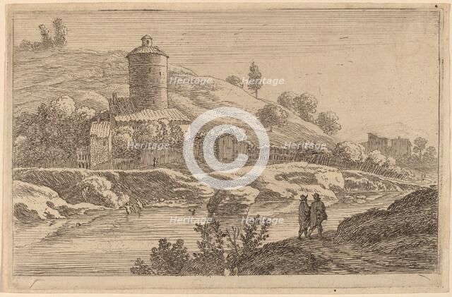 Round Tower near the Tiber. Creator: Herman van Swanevelt.