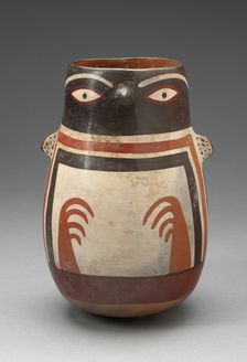 Rounded Beaker in the Form of an Abtract Bird, 180 B.C./A.D. 500. Creator: Unknown