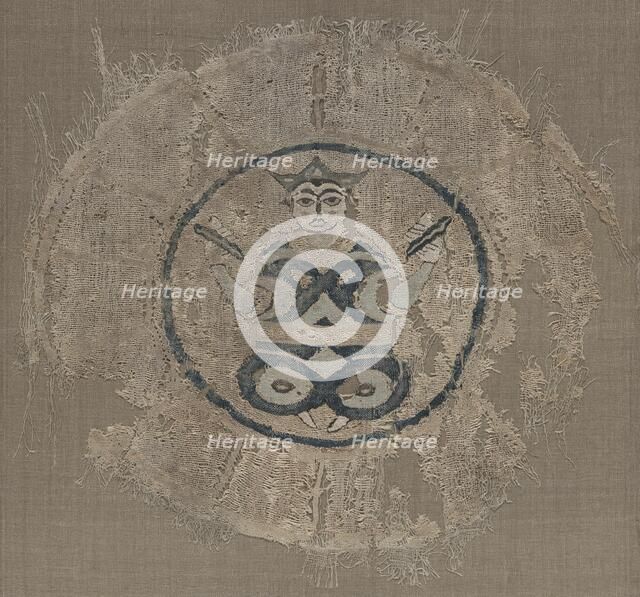 Roundel with seated prince, 1000s. Creator: Unknown.