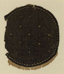 Roundel, Egypt, Roman period (30 B.C.- 641 A.D.), 4th/5th century. Creator: Unknown