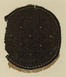 Roundel, Egypt, Roman period (30 B.C.- 641 A.D.), 4th/5th century. Creator: Unknown