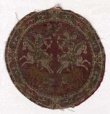 Roundel, Syria, 7th century. Creator: Unknown
