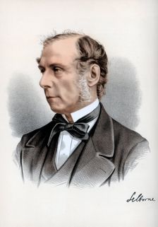 Roundell Palmer, 1st Earl of Selborne, British lawyer and Liberal politician, c1890.Artist: Cassell, Petter & Galpin