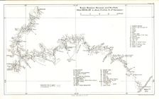 Route between Karaman and Kiz Kale c1915. Creator: Stanford's Geographical Establishment