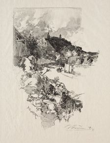 Route de Versailles. Creator: Auguste Louis Lepère (French, 1849-1918)