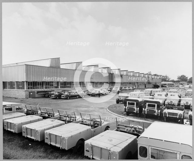 Rover Car Company Works, Lode Lane, Solihull, 25/10/1956. Creator: John Laing plc.