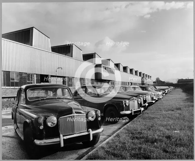 Rover Car Company Works, Lode Lane, Solihull, 25/10/1956. Creator: John Laing plc.