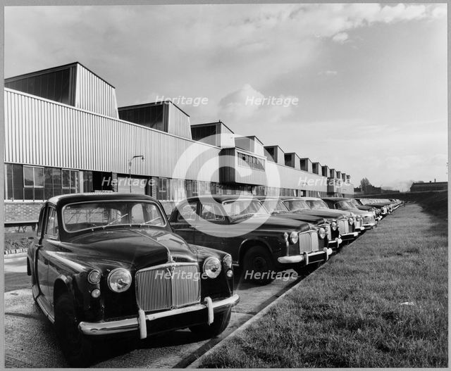 Rover Car Company Works, Lode Lane, Solihull, 25/10/1956. Creator: John Laing plc.