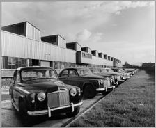 Rover Car Company Works, Lode Lane, Solihull, 25/10/1956. Creator: John Laing plc
