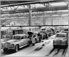 Rover Car Company Works, Lode Lane, Solihull, 25/10/1956. Creator: John Laing plc