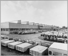 Rover Car Company Works, Lode Lane, Solihull, 25/10/1956. Creator: John Laing plc