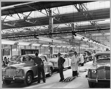 Rover Car Company Works, Lode Lane, Solihull, 25/10/1956. Creator: John Laing plc