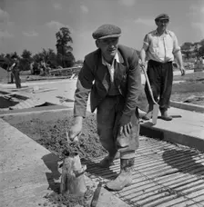 Rover Car Company Works, Lode Lane, Solihull, 30/05/1955. Creator: John Laing plc