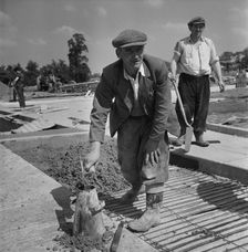 Rover Car Company Works, Lode Lane, Solihull, 30/05/1955. Creator: John Laing plc