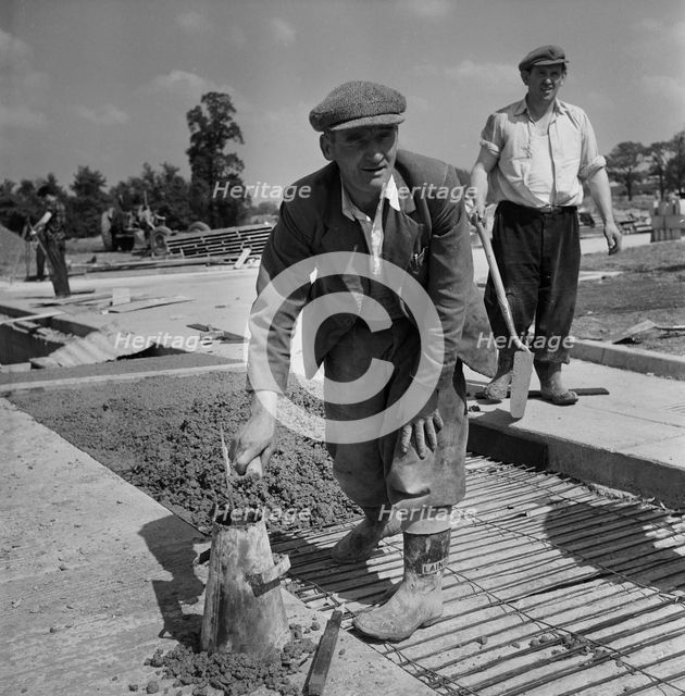 Rover Car Company Works, Lode Lane, Solihull, 30/05/1955. Creator: John Laing plc.