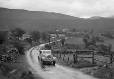Rover of IH Mackay competing in the RSAC Scottish Rally, 1936. Artist: Bill Brunell
