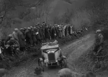 Rover of RW Jaggard competing in the MCC Lands End Trial, 1935. Artist: Bill Brunell