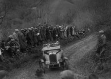 Rover of RW Jaggard competing in the MCC Lands End Trial, 1935. Artist: Bill Brunell