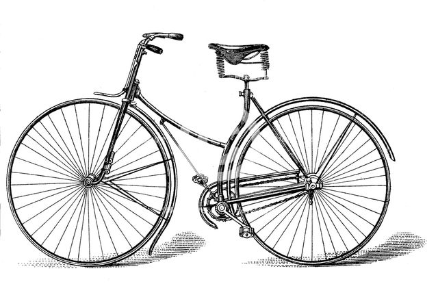 Rover Safety Bicycle, c1885. Creator: Unknown.