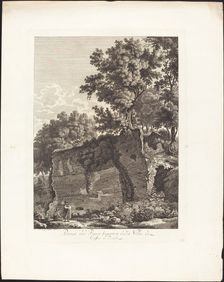 Rovine del Piano superiore della Villa di Cassio a Tivoli, 1794. Creator: Albert Christoph Dies