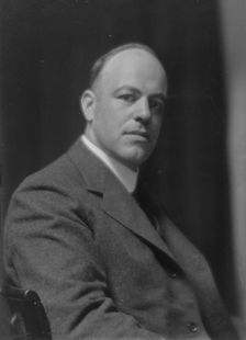 Rowan, A.H., Mr., portrait photograph, 1916. Creator: Arnold Genthe