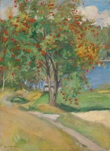 Rowan Tree, 1908. Creator: Pekka Halonen