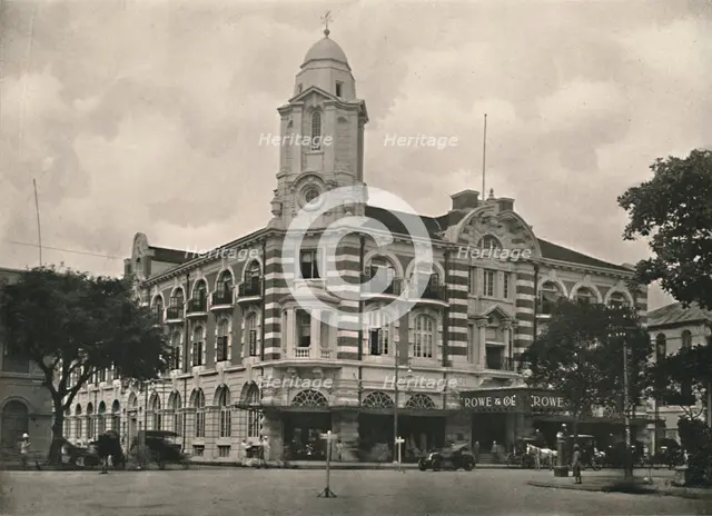 'Rowe & Coy., Ltd., Rangoon Premises', 1900. Creator: Unknown.