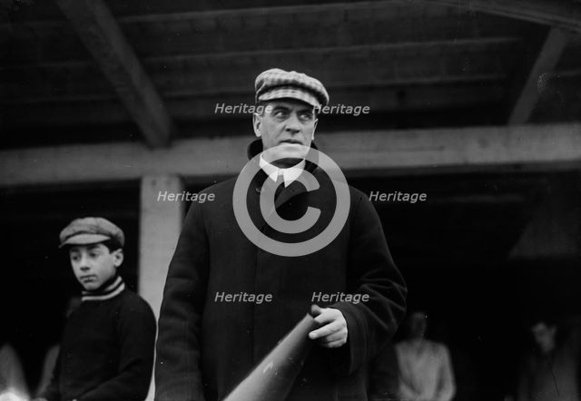 Rowing. Coach Jim Rice of Columbia with megaphone, 1910. Creator: Bain News Service.