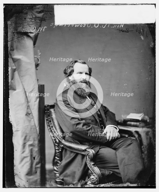 Rowland Ebenezer Trowbridge of Michigan, between 1860 and 1875. Creator: Unknown.