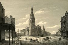 Rowland Hill's Chapel & Schools, Westminster Bridge Road c1876. Creator: Unknown