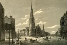 Rowland Hill's Chapel & Schools, Westminster Bridge Road (c1878). Creator: Unknown