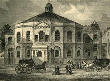 Rowland Hill's Chapel in 1814 (c1878). Creator: Unknown