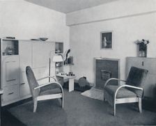 Rowley Gallery of Decorative Art Ltd - Combined dining-living-room closed 1939