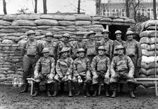 Rowntree ARP (Air Raid Protection) squad, York, Yorkshire, 1940