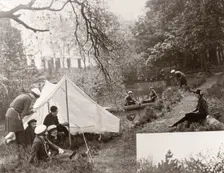 Rowntree girl rangers at camp, 1933