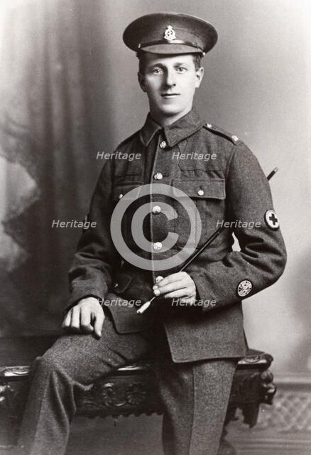 Rowntree employee in uniform, 1917. Artist: Unknown