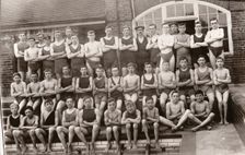 Rowntree’s Boys Life Saving Society, Yearsley Baths, York, Yorkshire,1911