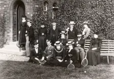 Rowntree Tennis Club, Rowntree factory, York, Yorkshire 1900