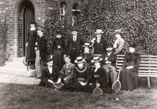 Rowntree Tennis Club, Rowntree factory, York, Yorkshire 1900