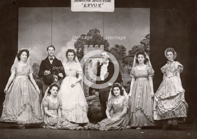 Rowntree Youth Club Revue, 1952. Artist: Unknown